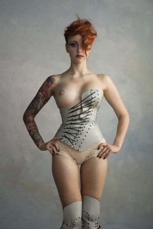 Hot photo with a gorgeous bra