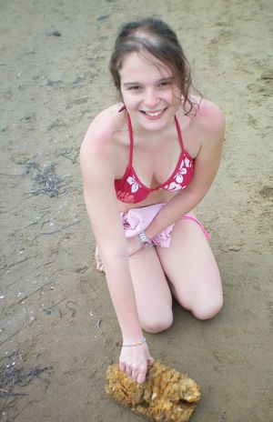 Fabulous rookie in a incredible novice wife picture