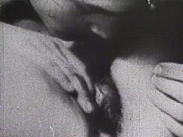 Hairy pussy gets licked, fingered and fucked in an awesome vintage porn film, this is REAL vintage shit!