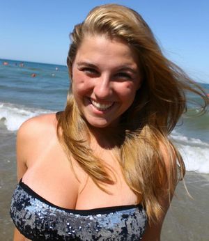 Awesome rookie girl next door pic featuring gorgeous hooters