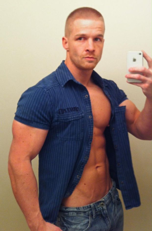 gay porn star Liam Magnuson! (real name: David Merrell)