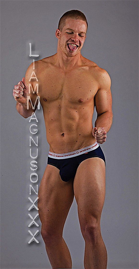 gay porn star Liam Magnuson! (real name: David Merrell)