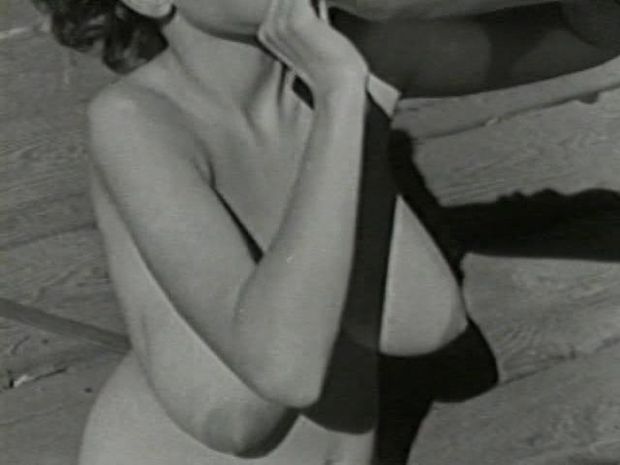 Holly fuck!  Look at those tits! This is a screen capture of a vintage movie from the 1900's. I am speechless in front of those huge tits