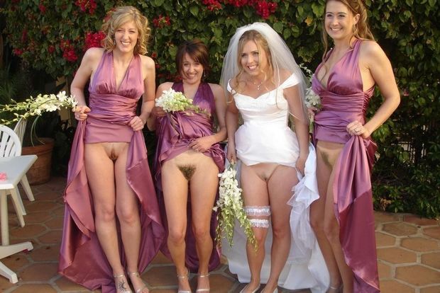 A photo that I hope groom keeps in the photo album.