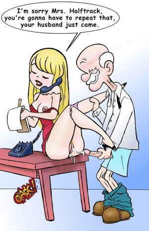 Awesome jizzed anime porn picture with stunning blonde