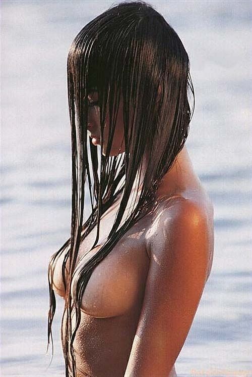 Awesome picture with stunning brunette