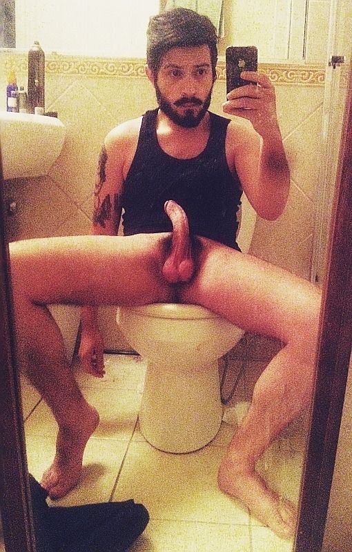 Hot bearded guy with your iPhone! ♥