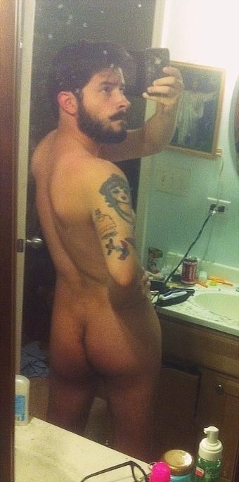 Hot bearded guy with your iPhone! â™¥