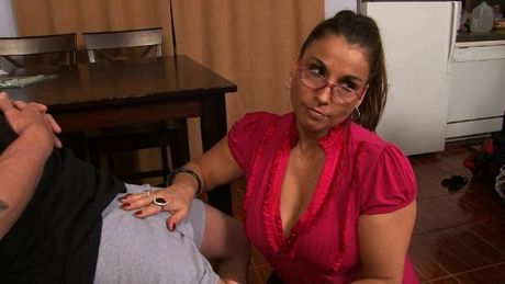 Sexy mother in hot jizzed rub and tug vid