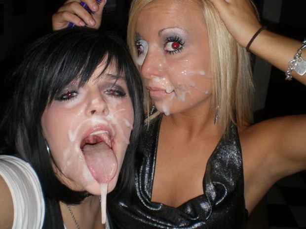 Amazing teen in a awesome creampie picture