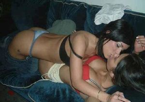 Amazing photo with fabulous lesbian