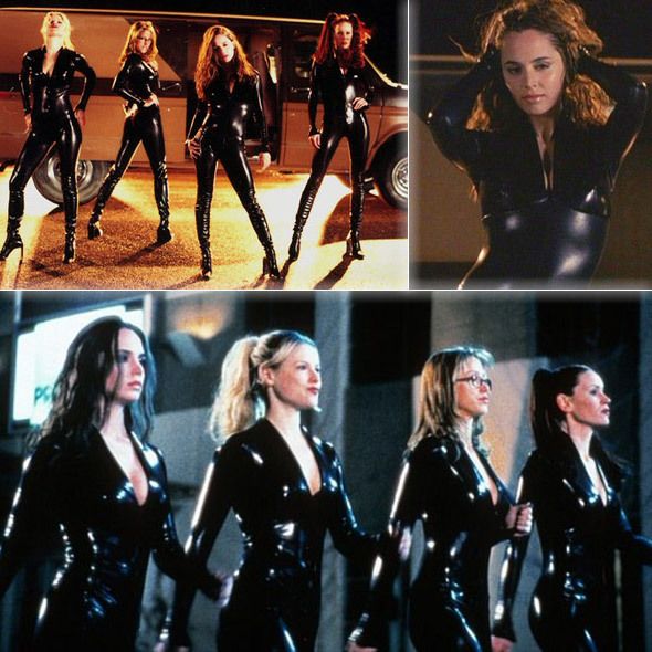 The catsuit scene from "Jay and Silent Bob Strike Back".  I almost came in my Levi's during this scene! All four ladies were lookin' so good