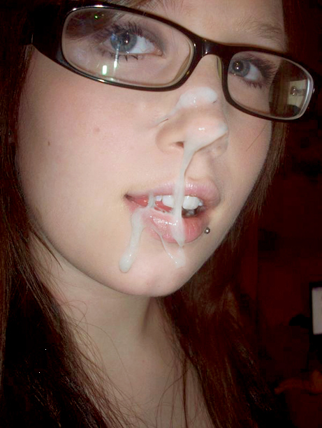 Superb brunette in a amazing big load girl next door picture