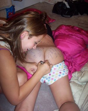 Hot amateur humor pic featuring beautiful teen homemade