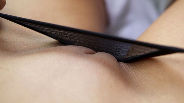 Awesome thong pussy photo