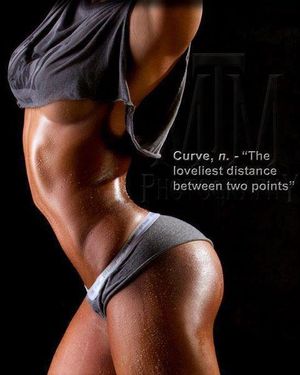 Fabulous toned body in this awesome photo