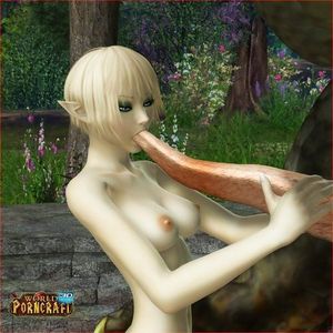 Fabulous blonde in a awesome bj hentai picture