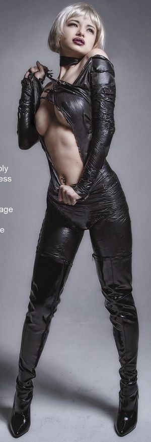 Lovely blonde lingerie in this awesome photo