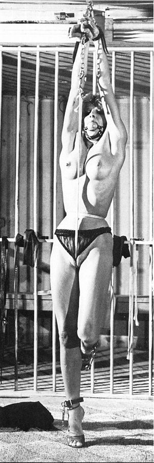 Hot bondage throwback pic