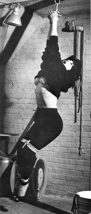 Hot bondage throwback picture