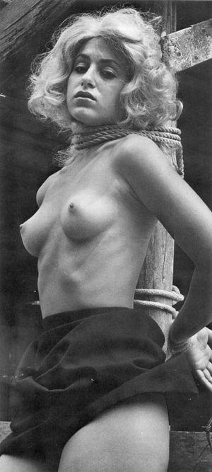 Incredible bondage throwback pic