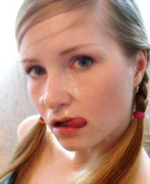 Stunning blonde in a hot creampie ex-girlfriend picture