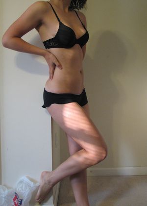 Gorgeous rookie in this amazing homemade picture