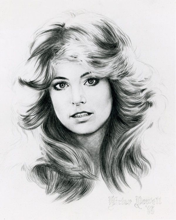 farrah!!!  RIP  my icon