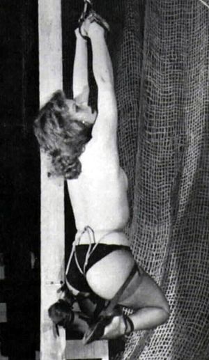 Amazing bondage throwback photo