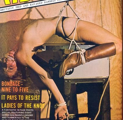 Awesome bondage throwback photo