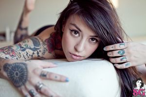 Amazing pic featuring hot brunette