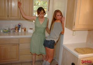 in big trouble at home...mom is not happy