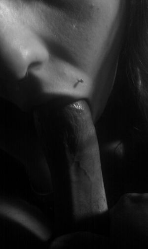 Incredible deepthroat photo