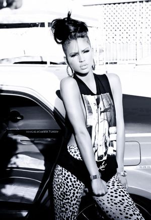 Cassie Ventura: terrible singer, beautiful woman.