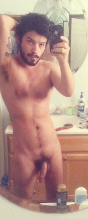 Hot bearded guy with your iPhone! â™¥