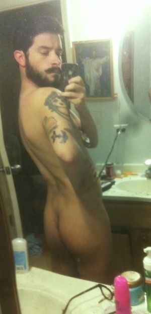 Hot bearded guy with your iPhone! â™¥