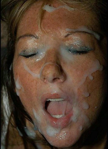 Fabulous blonde in this amazing cum covered pic