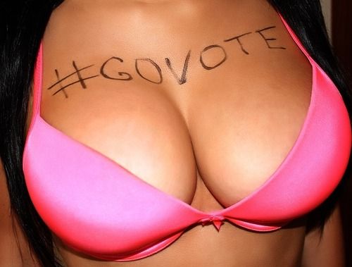 #GoVote! Spotted via the GoVoteNov6 tumblr.