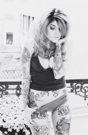 Sexy blonde in a incredible panties photo