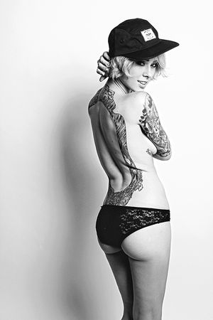 Awesome photo with gorgeous emo butt