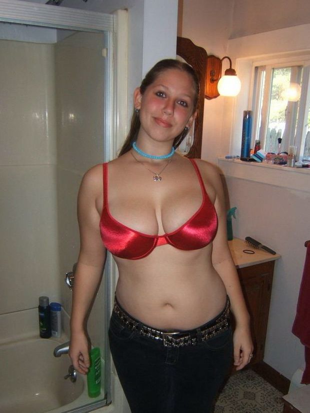 Incredible homemade pic with beautiful boobs novice