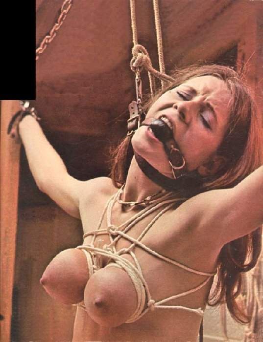 Incredible bondage throwback picture