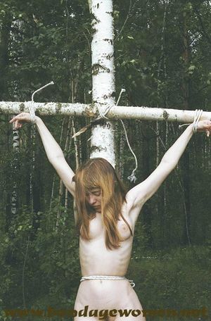 Hot bondage throwback photo