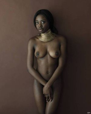 Hot dark-skinned in a amazing photo
