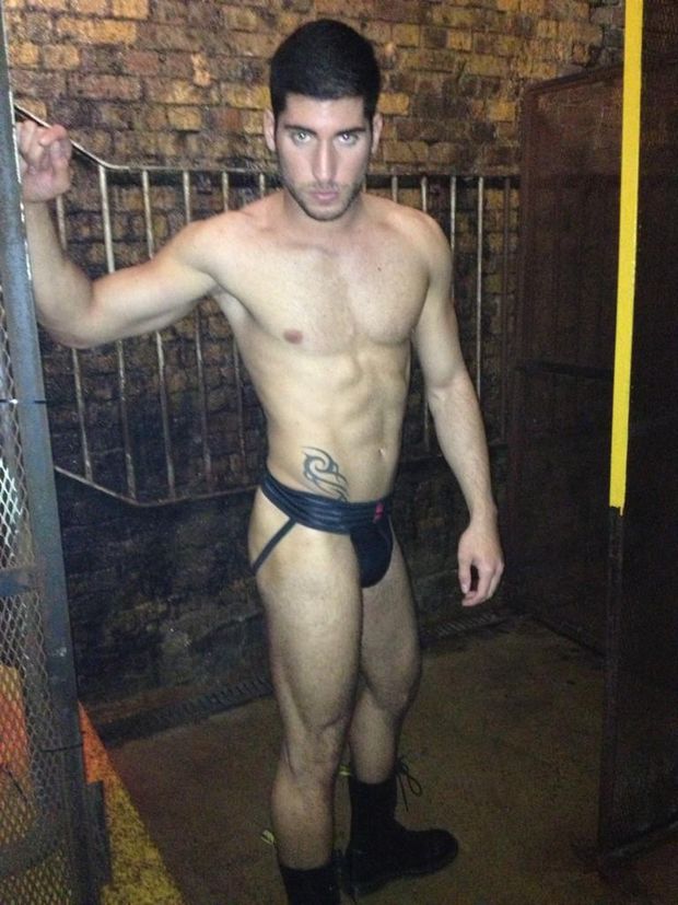 gay porn star Leo Domenico! (aka Kyriakos Spanos)