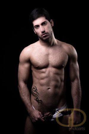 gay porn star Leo Domenico! (aka Kiri Spanos)