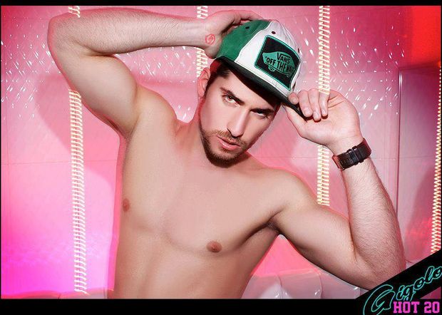 gay porn star Leo Domenico! (aka Kyriakos Spanos)