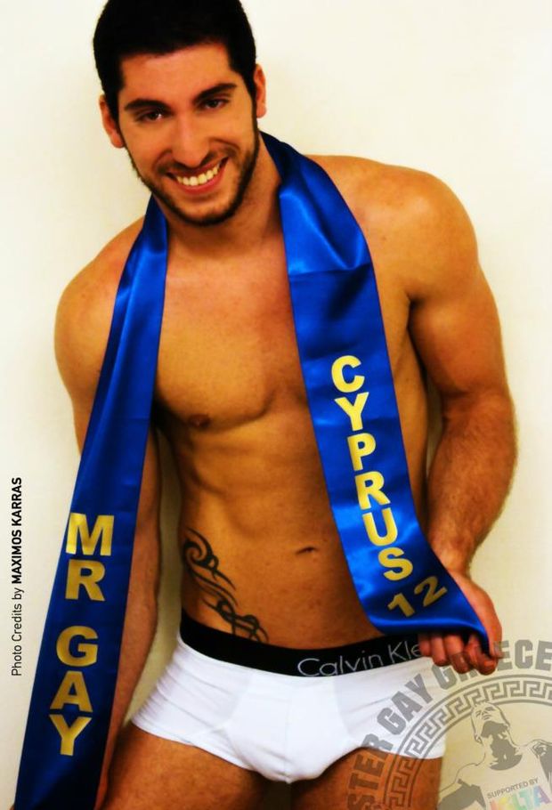 gay porn star Leo Domenico! (aka Kyriakos Spanos)