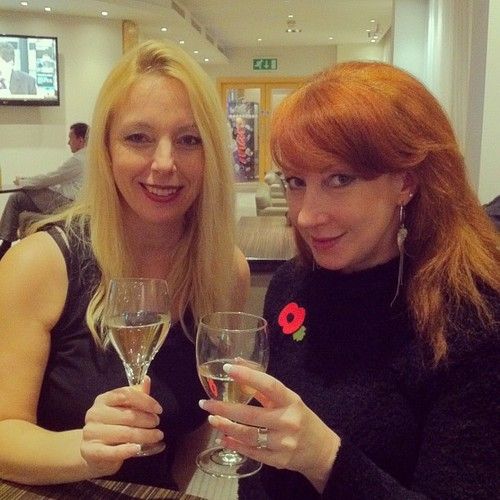 Out on the lash with Lucy ;-)