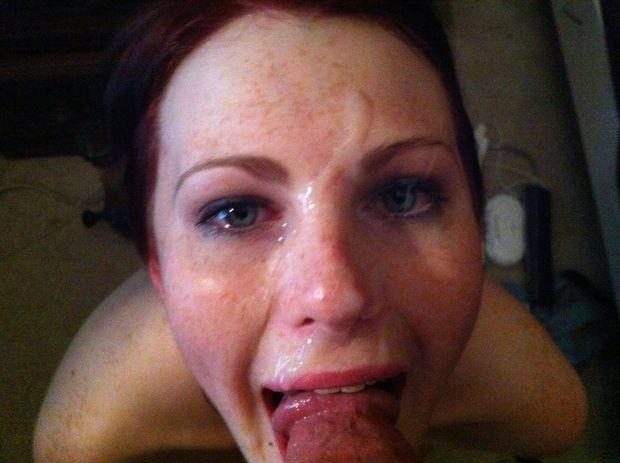 Hot bj money shot picture featuring stunning novice